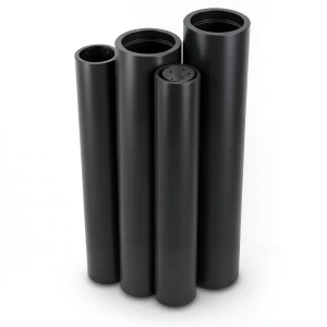 مواسير HDPE الراجحي PE 80 ضغط 4.8 بار قطر خارجي 355 مم سمك 20.2 مم لون أسود