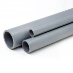 مواسير UPVC الخام الوطني ضغط 10 بار  قطر خارجي 110 مم سمك 5.3 مم لون رمادي