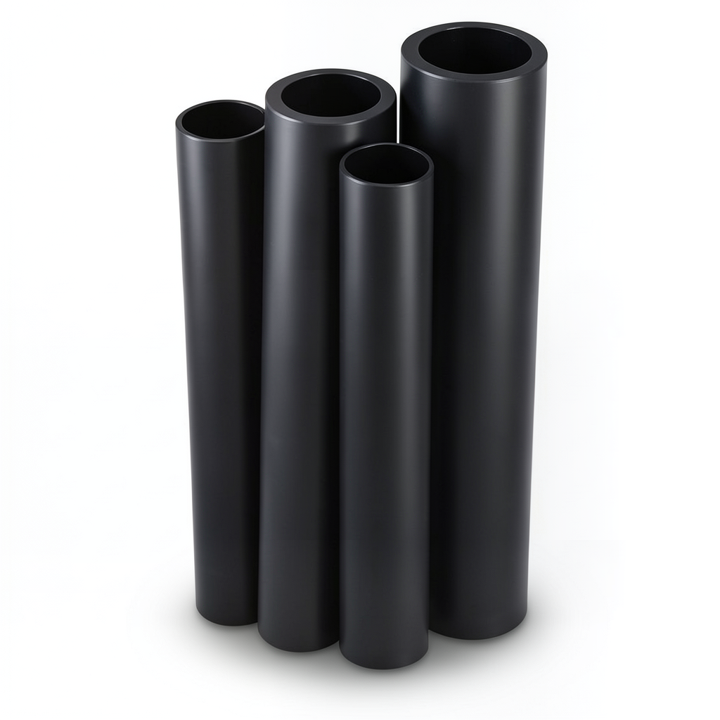مواسير HDPE الراجحي PE 80 ضغط 4.8 بار قطر خارجي 400 مم سمك 22.8 مم لون أسود