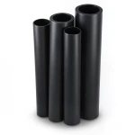 Al-Rajhi HDPE Pipes PE 80 Pressure 4.8 Bar Outside Diameter 400 mm Thickness 22.8 mm Black