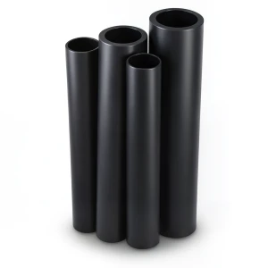 مواسير HDPE الراجحي PE 80 ضغط 4.8 بار قطر خارجي 400 مم سمك 22.8 مم لون أسود