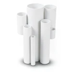 UPVC Pipes Pressure 16 Bar Outside Diameter 140 mm Thickness 10.4 mm White