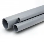 مواسير UPVC الخام الوطنى ضغط 16 بار  قطر خارجي 200 مم سمك 14.9 مم لون رمادي
