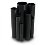 مواسير UPVC ضغط 2.5 بار قطر خارجي 710 مم سمك 5.7 مم لون أسود