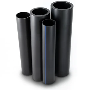 مواسير HDPE الراجحي PE 100 ضغط 10 بار قطر خارجي 250 مم سمك 22.7 مم لون أسود