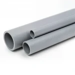 مواسير UPVC الخام الوطني ضغط 10 بار  قطر خارجي 160 مم سمك 7.7 مم لون رمادي