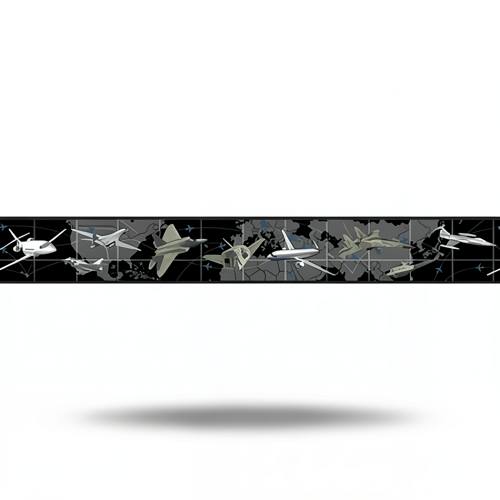 American Youth and Children Wallpaper 10m x 0.53m Black & Gray