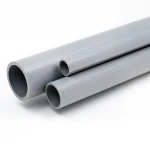 UPVC Pipes National Kham Pressure 16 Bar Outside Diameter 200 mm Thickness 14.9 mm Gray Colour