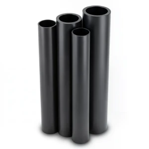 أنابيب HDPE PE 80 ضغط 4.8 بار قطر خارجي 560 مم سمك 31.9 مم لون أسود