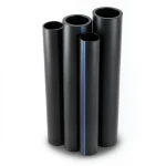 مواسير HDPE PE 80 ضغط 12.5 بار قطر 400 مم سمك 36.3 مم لون أسود