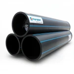 Neproplast HDPE Pipes PE 100 Pressure 16 Bar Outside Diameter 140 mm Thickness 12.7 mm Color Black