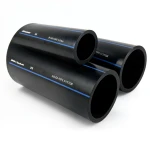 SPS HDPE Pipes PE 100 Pressure 16 Bar Diameter 450 mm Thickness 40.9 mm Black | Saudi Pipes Systems (SPS)