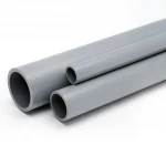 مواسير UPVC الوطنى ضغط 6 بار  قطر خارجي 225 مم سمك 6.6 مم لون رمادي