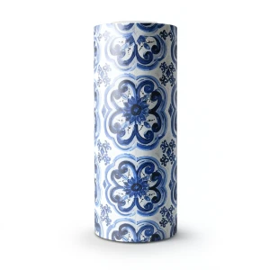 Italian Wallpaper 10.05m x 1.06m Blue and White