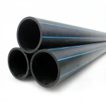 مواسير HDPE نيبروبلاست PE 100 ضغط 16 بار قطر خارجي 500 مم سمك 45.4 مم لون اسود