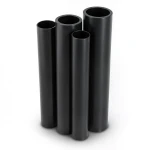 HDPE Pipes PE 100 Pressure 10 Bar Outside Diameter 280 mm Thickness 25.4 mm Black