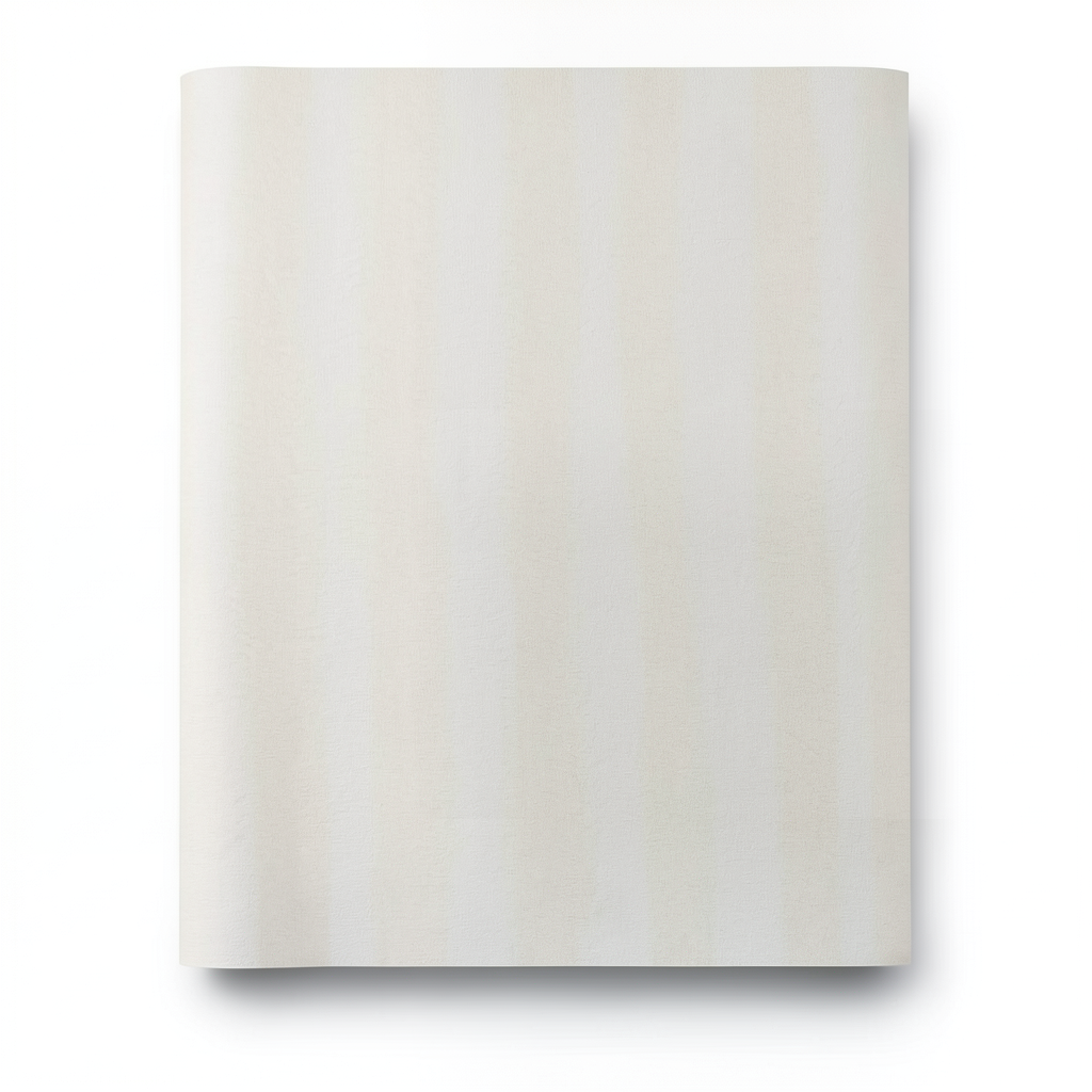 Striped Wallpaper 10 m x 0.70 m Pale Beige, Model 13012