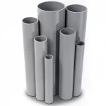 مواسير UPVC التقنية العصرية ضغط 13.8 بار  مقاس 3 إنش سمك 4.47 مم لون رمادي