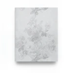 Floral Wallpaper 10 m x 0.70 m Pale Gray, Model 13015
