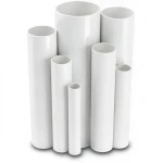 UPVC Pipes Nominal Pressure 6 Bar Outside Diameter 710 mm Thickness 20.7 mm White