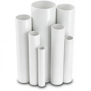 مواسير UPVC ضغط 6 بار قطر خارجي 710 مم سمك 20.7 مم لون أبيض