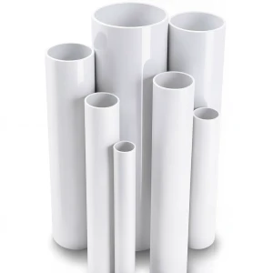 مواسير UPVC ضغط 10 بار قطر خارجي 630 مم سمك 30 مم لون أبيض