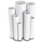 مواسير UPVC ضغط 6 بار قطر خارجي 800 مم سمك 23.3 مم لون أبيض