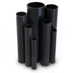 UPVC Pipes Nominal Pressure 2.5 Bar Size 630 mm Thickness 5 mm Black