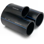 SPS HDPE Pipes PE 100 Pressure 6 Bar OD 560 mm Thickness 21.4 mm Black | Saudi Pipes Systems (SPS)
