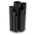 مواسير UPVC ضغط 2.5 بار قطر خارجي 710 مم سمك 5.7 مم لون أسود