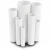UPVC Pipes  Modern Technology  Nominal Pressure 6.9 Bar Size 4 inch Thickness 2.8 mm White Colour