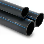 مواسير HDPE PE 100 ضغط 10 بار قطر خارجي 560 مم سمك 33.2 مم لون أسود | مصنع أنظمة الانابيب السعودي (SPS)