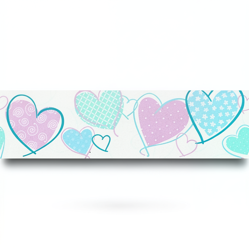 Youth and Children Wall Decoration 10m x 0.53m Multicolor