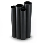 Al-Rajhi HDPE Pipes PE 80 Pressure 8 Bar Diameter 250 mm Thickness 22.7 mm Black