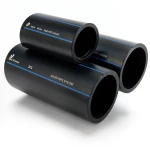 أنابيب HDPE السعودي PE 100 ضغط 6 بار قطر خارجي 630 مم سمك 24.1 مم لون أسود | مصنع أنظمة الانابيب السعودي (SPS)