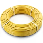 HDPE Pipes PE 80 Pressure 8 Bar 20 mm Diameter 3 mm Thickness Yellow