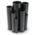 مواسير UPVC ضغط 4 بار قطر خارجي 630 مم سمك 12.4 مم لون أسود