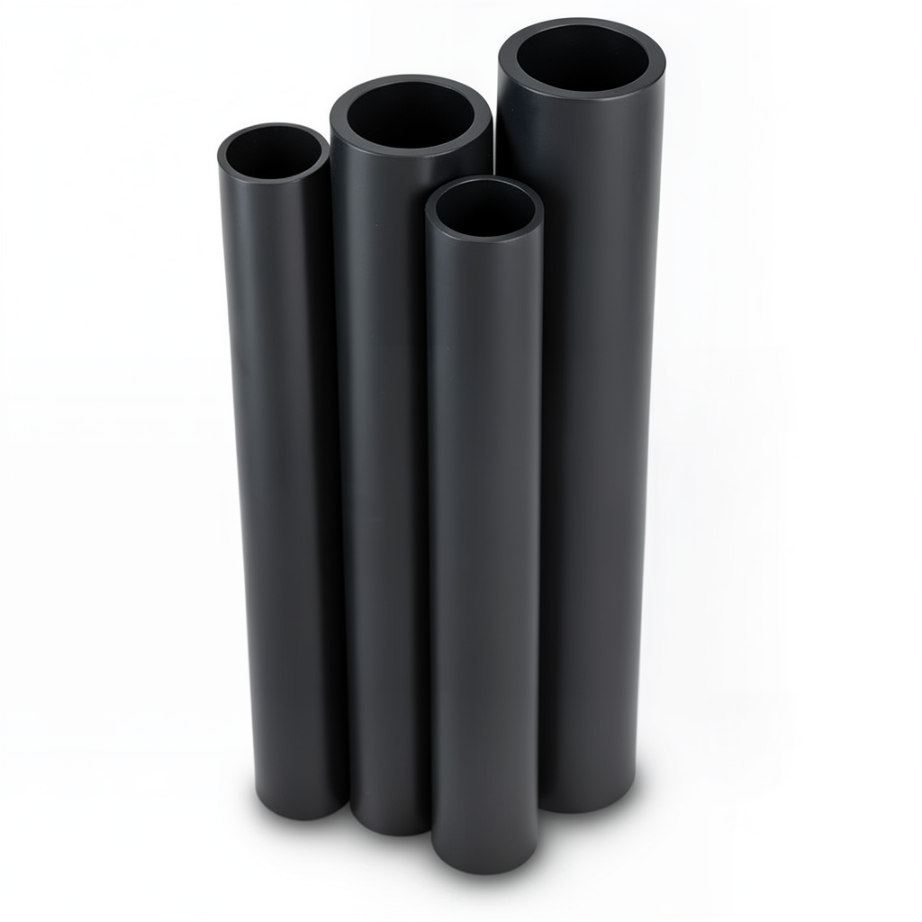 Al-Rajhi HDPE Pipes PE 80 Pressure 4.8 Bar Outside Diameter 500 mm Thickness 28.4 mm Black