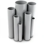 UPVC Pipes Pressure 4 Bar Outside Diameter 710 mm Thickness 14 mm Gray