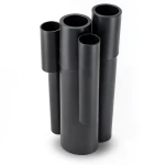 مواسير HDPE PE 80 ضغط 16 بار قطر 160 مم سمك 17.9 مم لون أسود