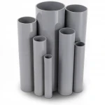 UPVC Pipes Modern Technology  Nominal Pressure 11 Bar Size 4 inch Thickness 4.39 mm Gray Colour
