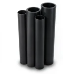 أنابيب HDPE PE 80 ضغط 4.8 بار قطر خارجي 560 مم سمك 31.9 مم لون أسود