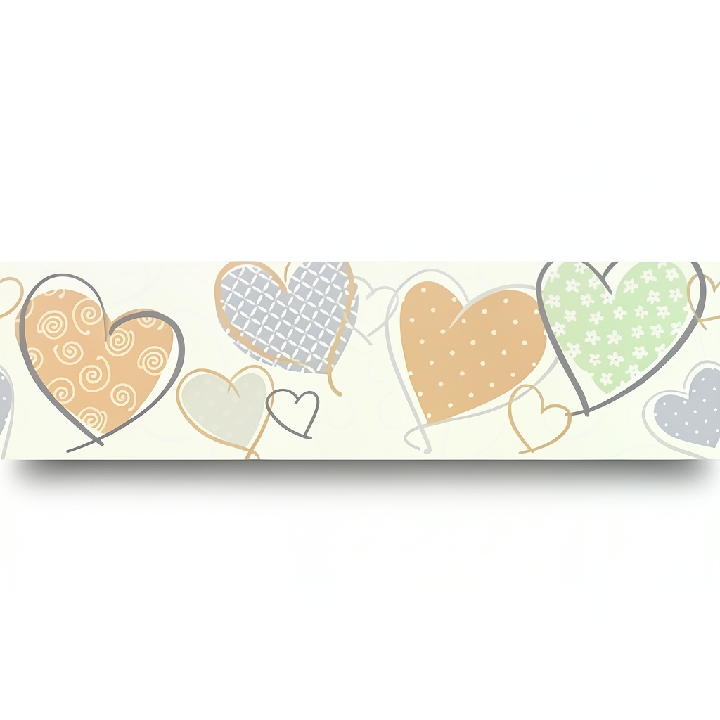 American Youth and Children Wallpaper 10m x 0.53m Multicolor, Model GK8862B