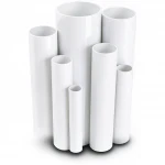 UPVC Pipes Modern Technology Nominal Pressure 13.8 Bar Size 4 inch Thickness 5.44 mm White Colour