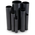 مواسير UPVC ضغط اسمي 4 بار قطر خارجي 800 مم سمك 15.7 مم لون أسود