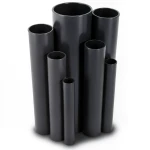 UPVC Pipes 4 Bar Pressure 710 mm Diameter 14 mm Thickness Black