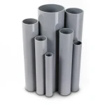 UPVC Pipes Nominal Pressure 6 Bar Outside Diameter 630 mm Thickness 18.4 mm Gray