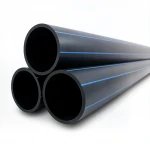 مواسير HDPE نيبروبلاست PE 100 ضغط 16 بار قطر خارجي 630 مم سمك 57.2 مم لون اسود