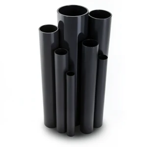 UPVC Pipes Nominal Pressure 6 Bar Outside Diameter 630 mm Thickness 18.4 mm Black
