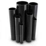 UPVC Pipes Nominal Pressure 4 Bar Outside Diameter 800 mm Thickness 15.7 mm Black